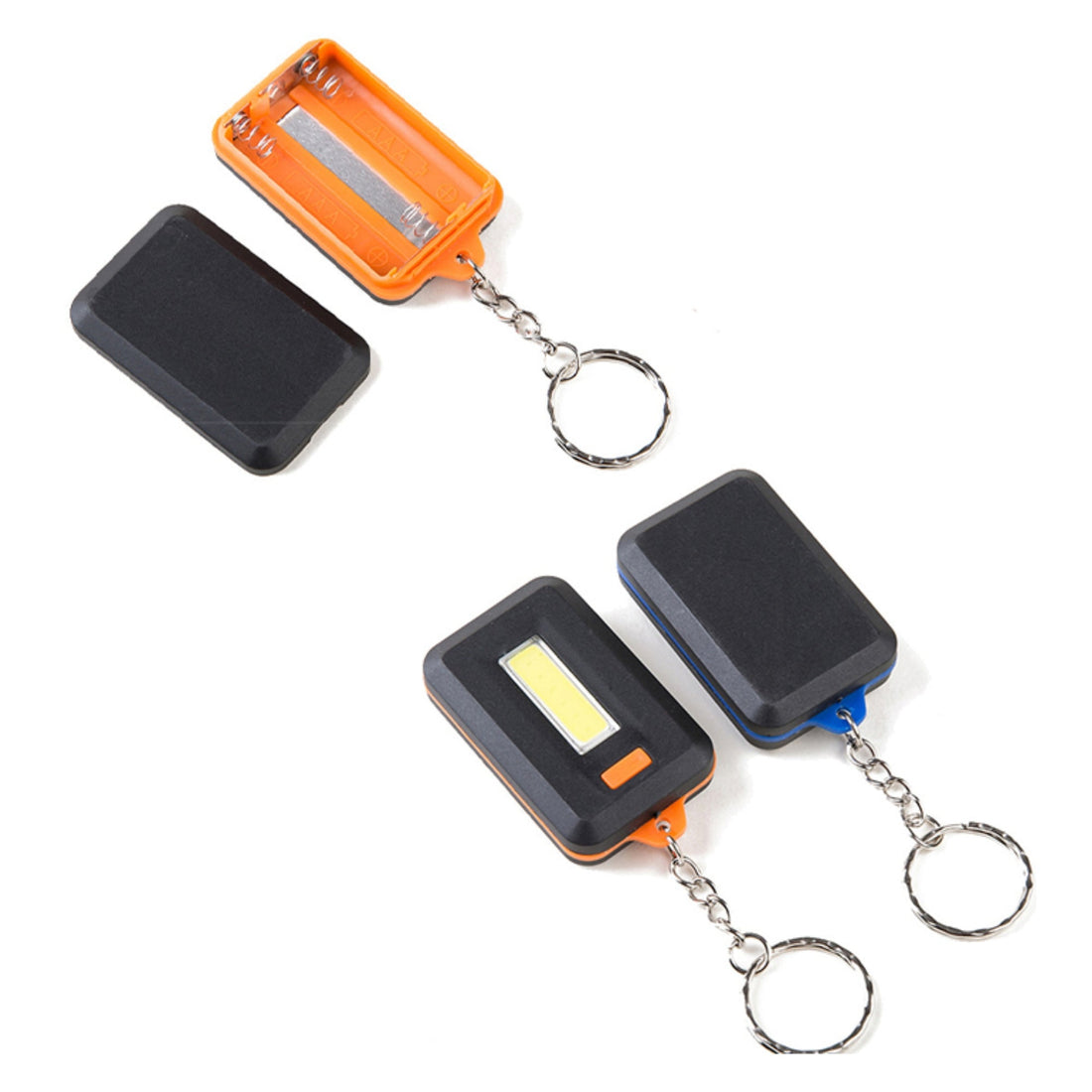 Mini Portable LED Light Keychain Lamp Flashlight – Random Colour