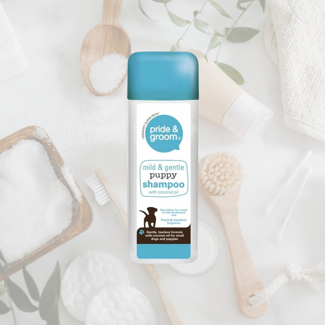 300ml Medicated Dog & Puppy Shampoo – Shed Control with Coconut Oil