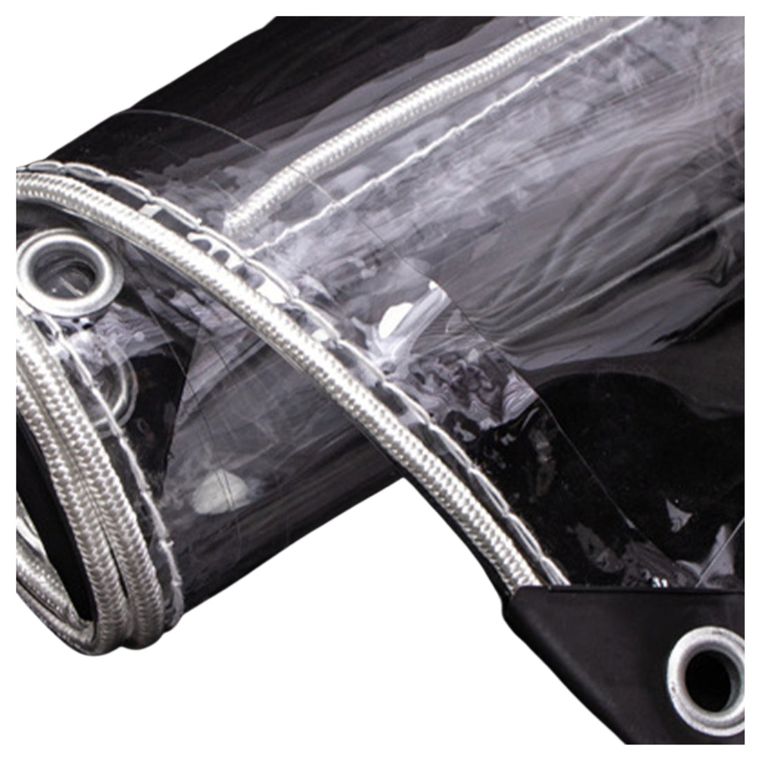 Clear Heavy Duty PVC Tarp – Waterproof Garden & Greenhouse Cover (2.5m x 2m)