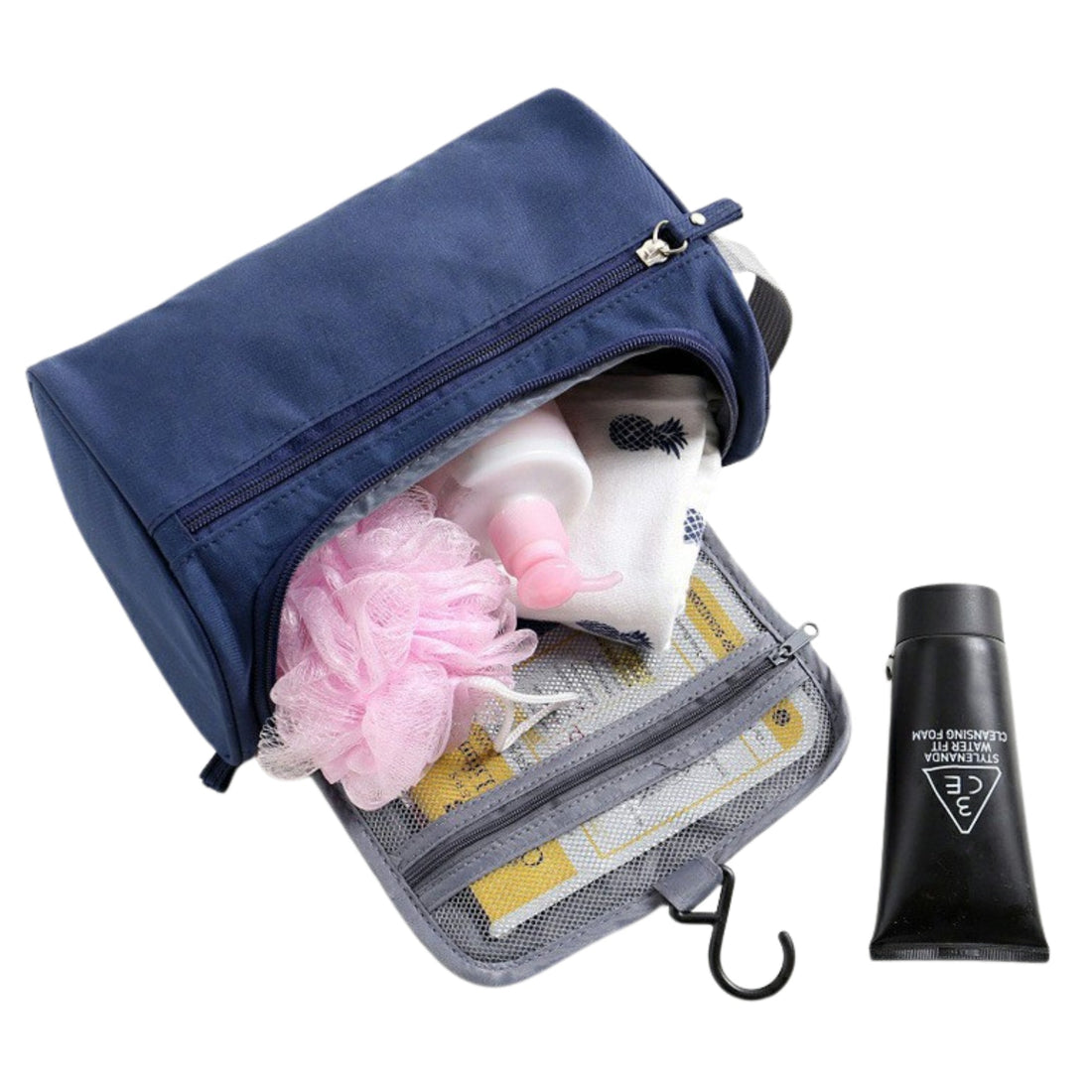 Large Capacity Travel Wash Bag Hanging Toiletry Shaving Gym Makeup Bag for Men and Women