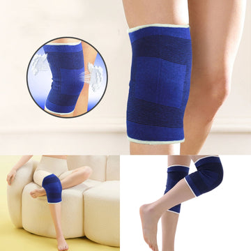 2-Pack Elastic Neoprene Knee Support Straps Injury & Sports Protection