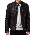Men’s Black Leather Fashion Jacket