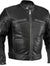 Men’s Black Genuine Leather Fashion Jacket