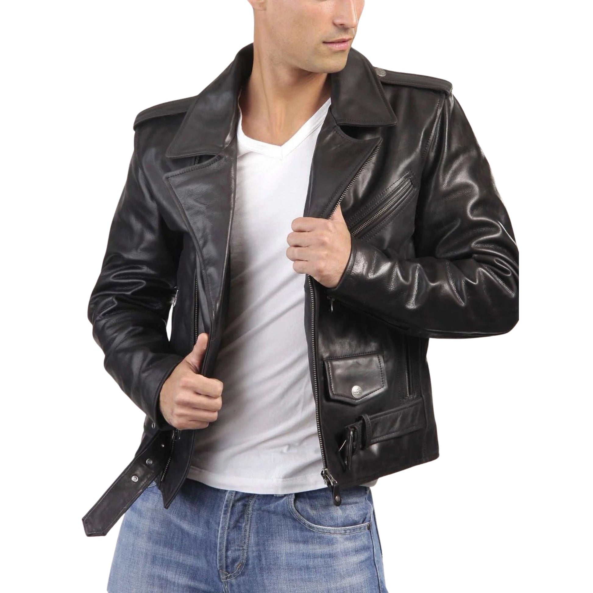 Men’s-Black-Leather-Fashion-Jacket