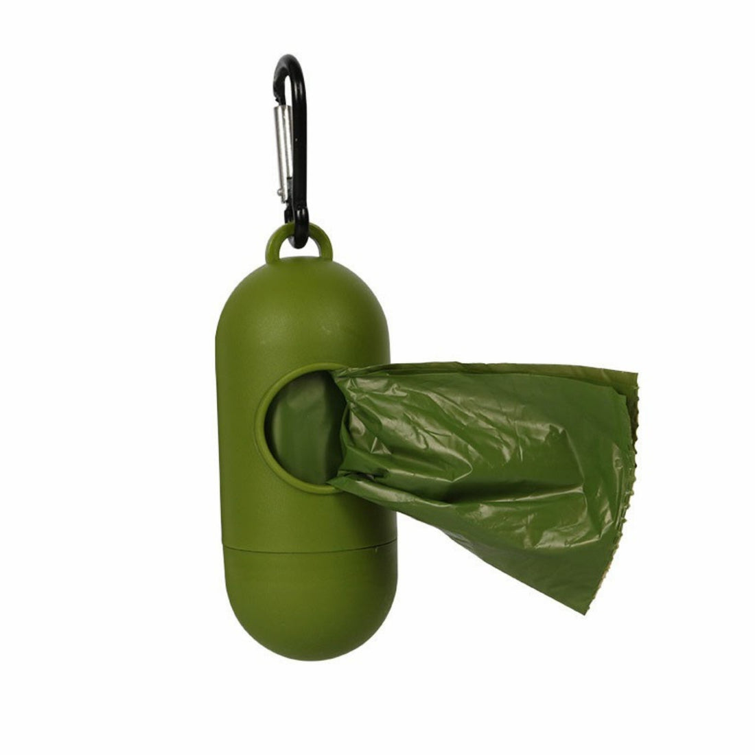 Dog Poop Bag Dispenser with 2 Lavender Scented Rolls Portable