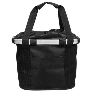 Oxford Cloth Detachable Bike Basket with Aluminum Frame – Pet Carrier