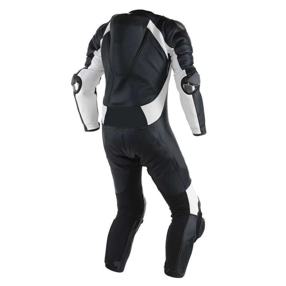 Men’s Black Motorbike Leather Racing Suit