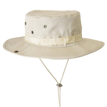 Boonie Sun Hat – Unisex Bucket Safari Fishing Hat for Summer Beige