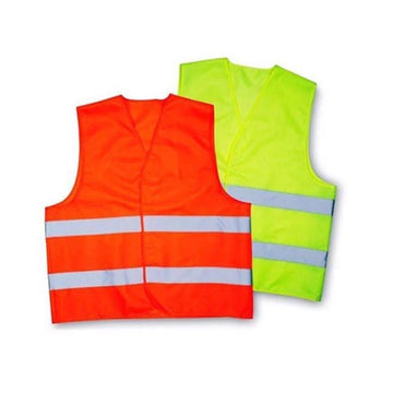 High Visibility Reflective Safety Vest XXL Security Jacket for Men & Women Random Colours