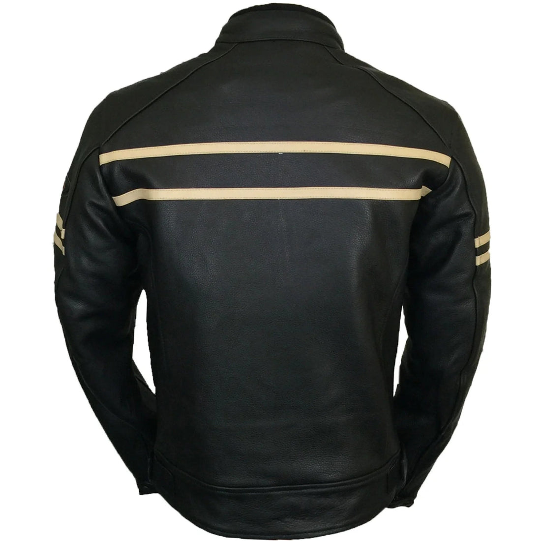 Men Motorbike Leather Racing Jacket
