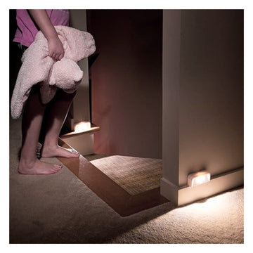 USB Motion Sensor LED Night Light Rechargeable & Compact Design