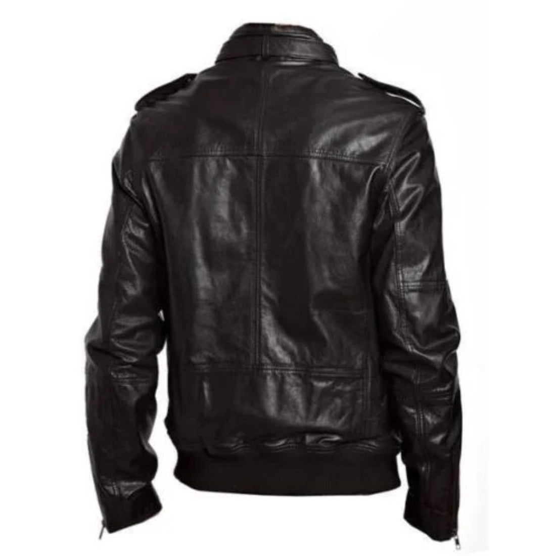 Men’s Black Original Leather Fashion Jacket