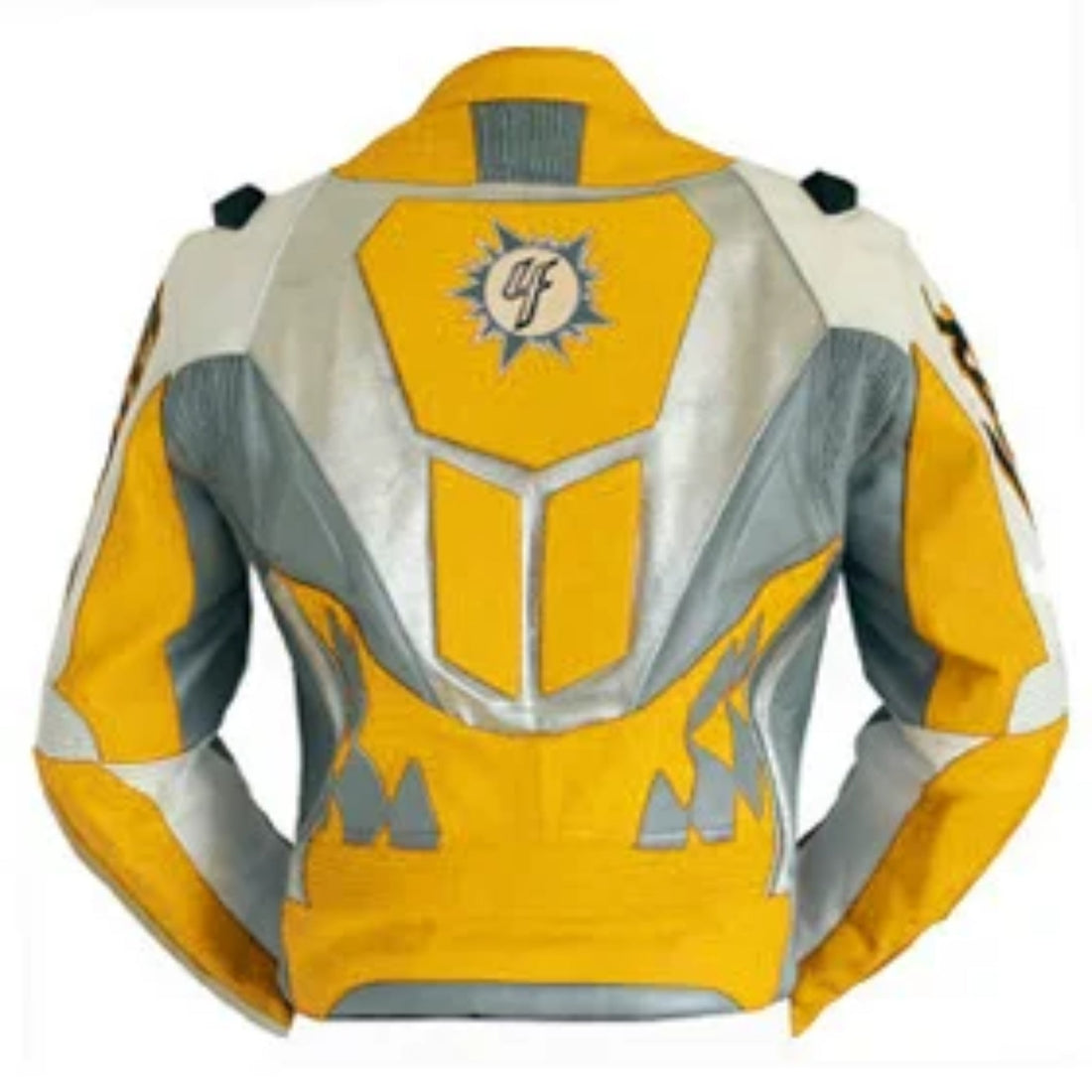 Men Motorbike Leather Racing Jacket
