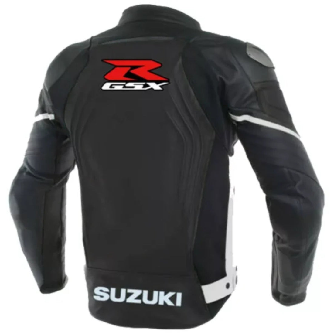 GSXR Suzuki Men Leather Biker Jacket
