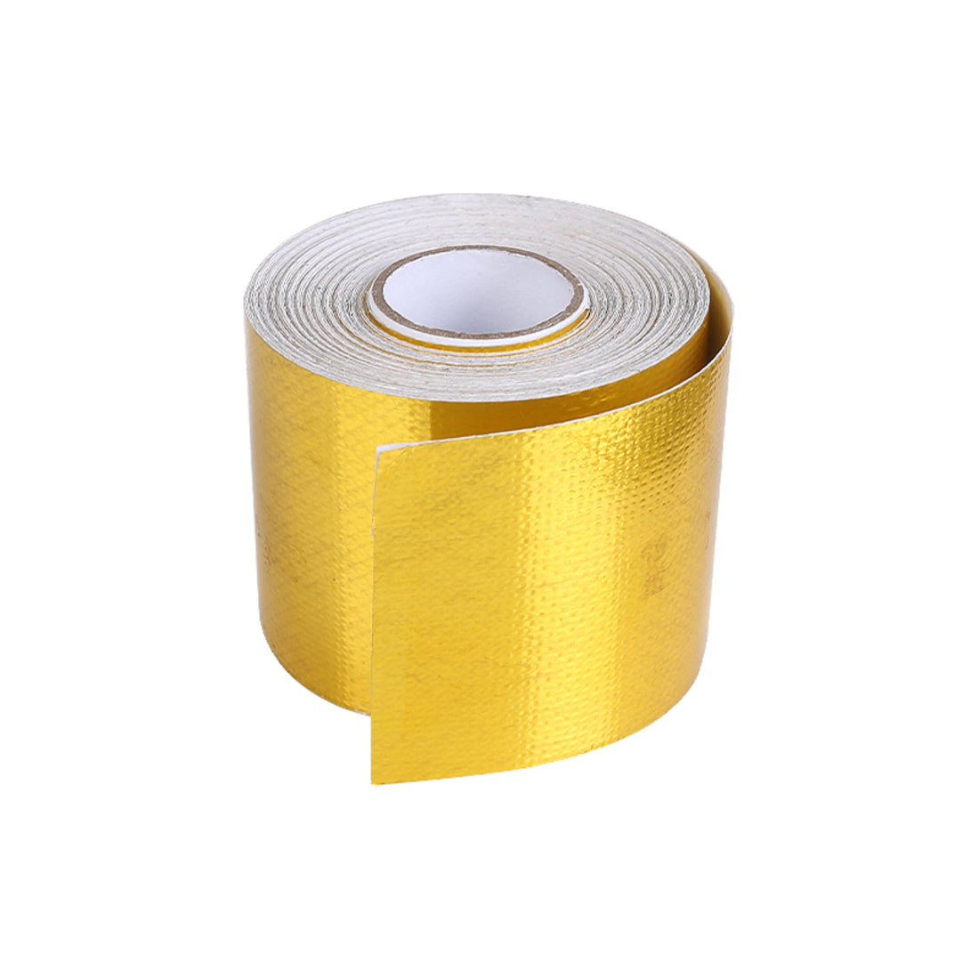 10m x 5cm Gold Heat Shield Reflective Tape Self-Adhesive Thermal Wrap for Car Engines