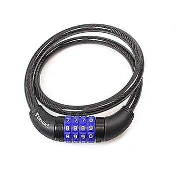 4-Digit Bicycle Combination Lock Heavy Duty Long Security Cable Lock