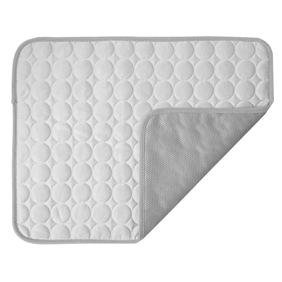 Self-Cooling Pet Mat for Dogs & Cats – Non-Toxic Summer Pad – Grey