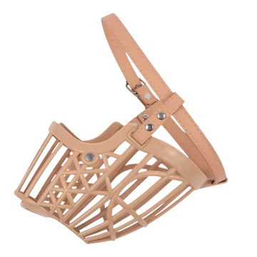 Dog Soft Basket Muzzle with Adjustable Strap |Size 4 & 5
