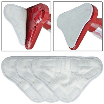 2-Pack Microfibre Pads for Thane H2O & H2OX5 Steam Mop – Replacement Floor Cleaning Heads