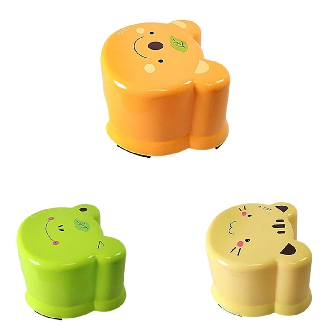 Animal Cartoon Stool Mini Bench Plastic Footstool for Kids – 12x18cm