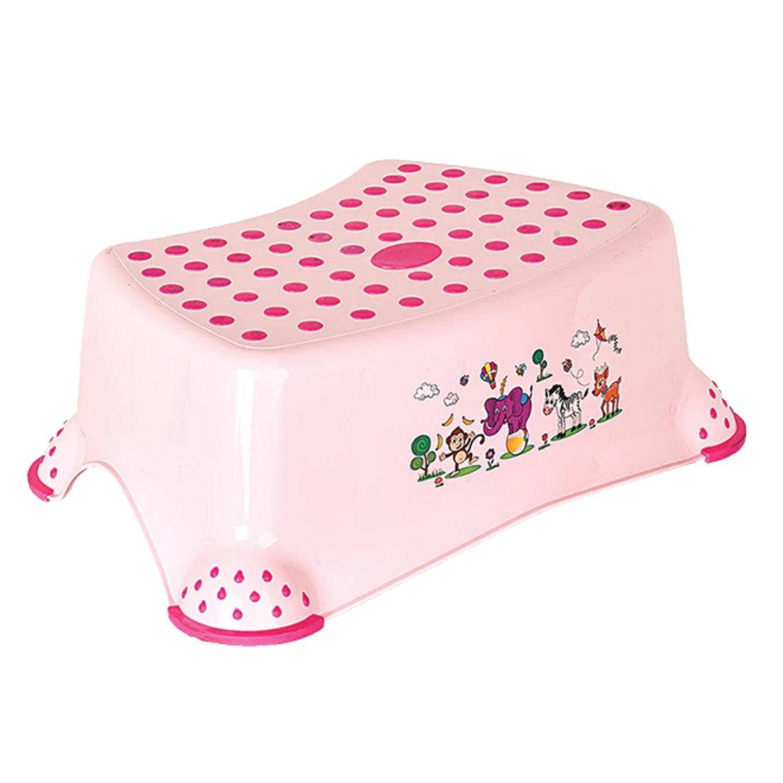 Non-Slip Stepping Stool Bathroom Toilet Ladder for Children Random Colour