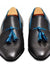Handmade Classic Black Leather Dress Shoes - Bespoke Formal & Smart Casual Wear