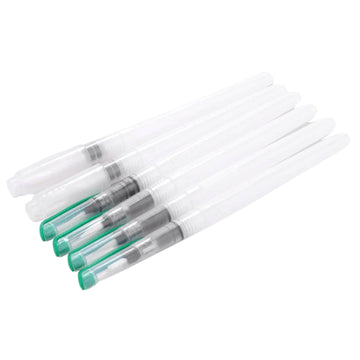 6pcs Water Brush Pen Set for Watercolor Painting – No Ink Needed